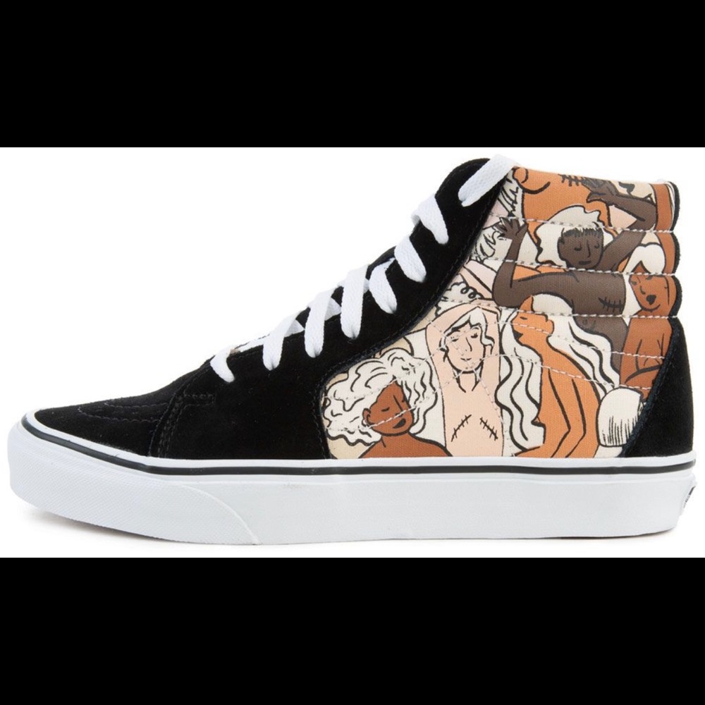 Vans Breast Cancer Awareness Sk8 Hi 7.5 NWT